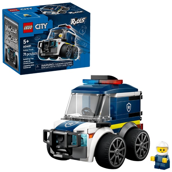 LEGO CITY Veicoli SUV della Polizia 60481 (In Box 9x12cm)…x4